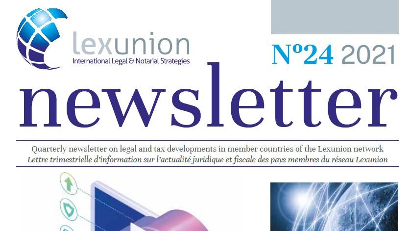 International: Lexunion newsletter n°24
