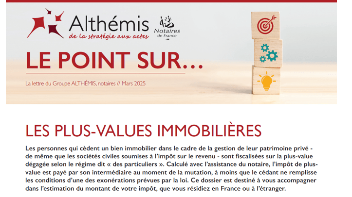 Guide pratique : Le point sur les plus-values immobilières